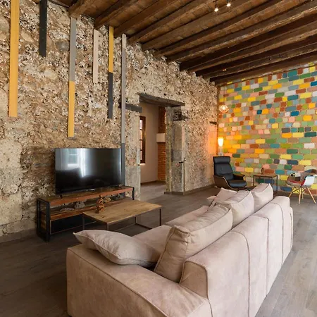 Apartman Historical Urban House In Triana Private Chill-out *